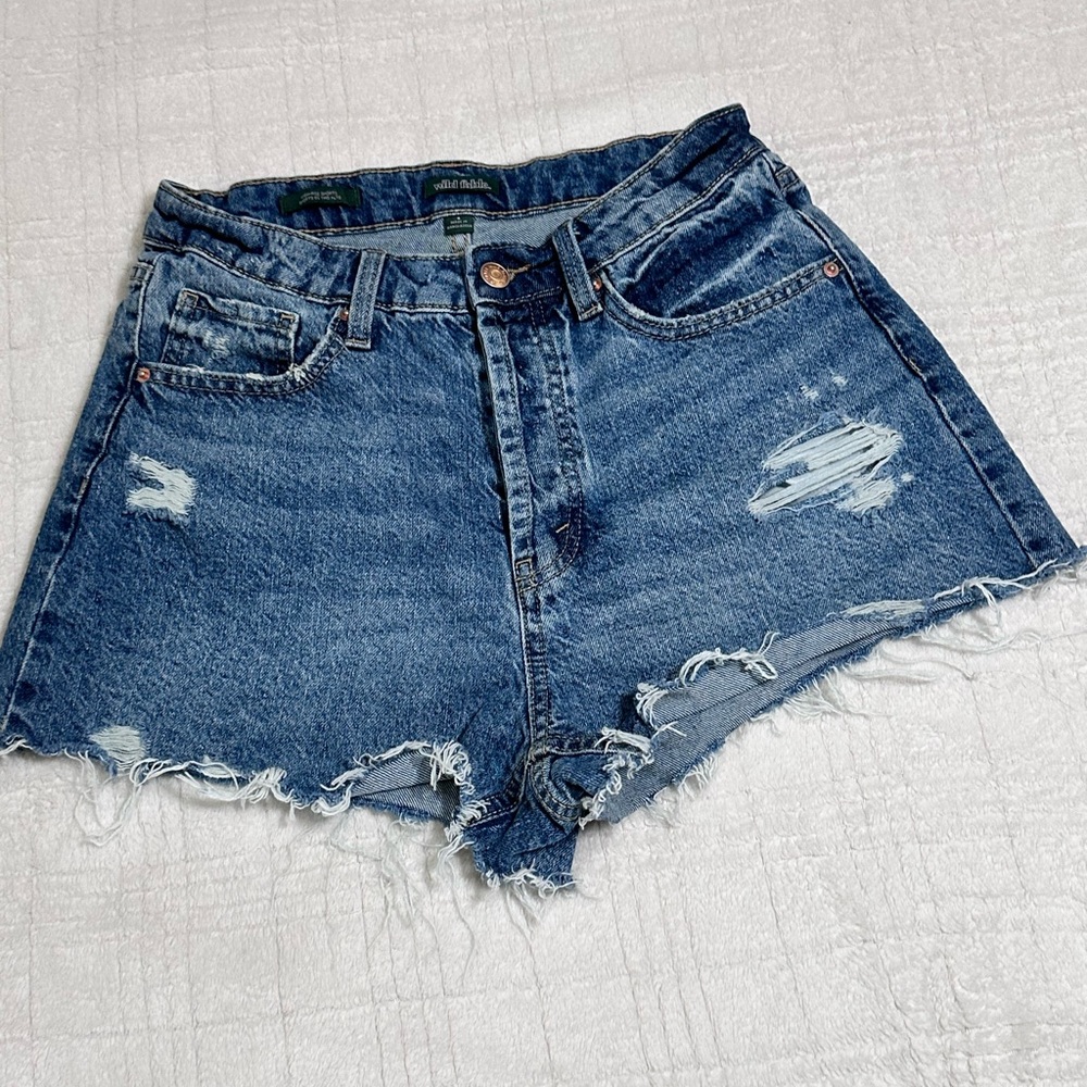 Wild Fable Denim Blue Shorts